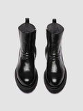 EVENTUAL DD 104 - Black Leather Zip Boots - thumb image 2,side view
