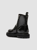 EVENTUAL DD 104 - Black Leather Zip Boots - thumb image 4,side view