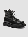 EVENTUAL DD 106 - Black Leather Lace-up Boots Men Officine Creative - 3