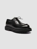 EVENTUAL DD 109 - Black Leather Derby Shoes Officine Creative - 3