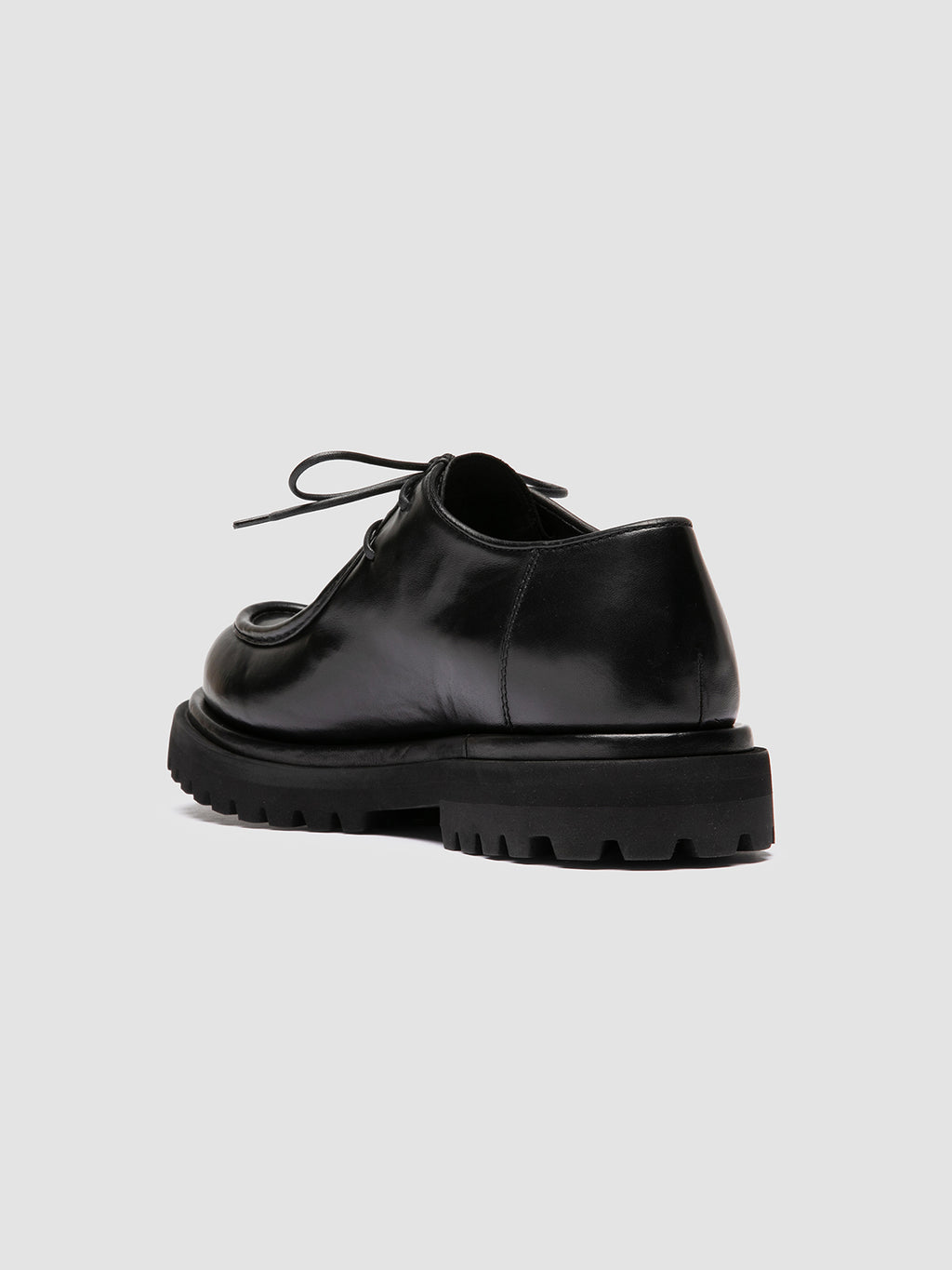 EVENTUAL DD 109 - Black Leather Derby Shoes Officine Creative - 4