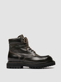 EVENTUAL DD 110 - Brown Leather Lace Up Boots - thumb image 1,side view
