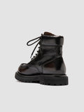 EVENTUAL DD 110 - Brown Leather Lace-Up Boots Officine Creative - 4