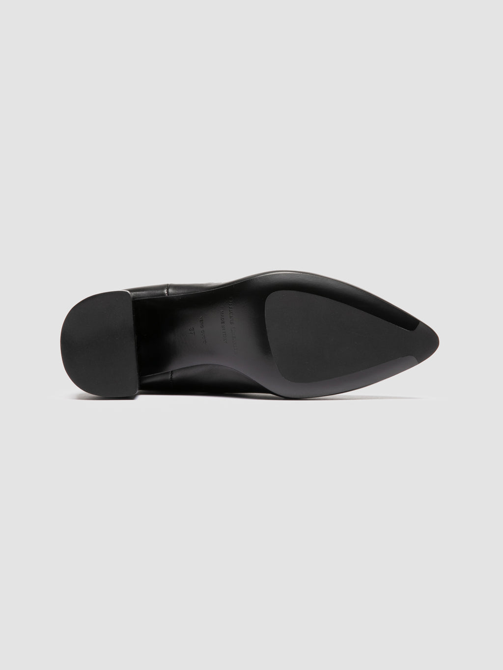 FEBE 003 - Black Leather Chelsea Boots - image 5,side view