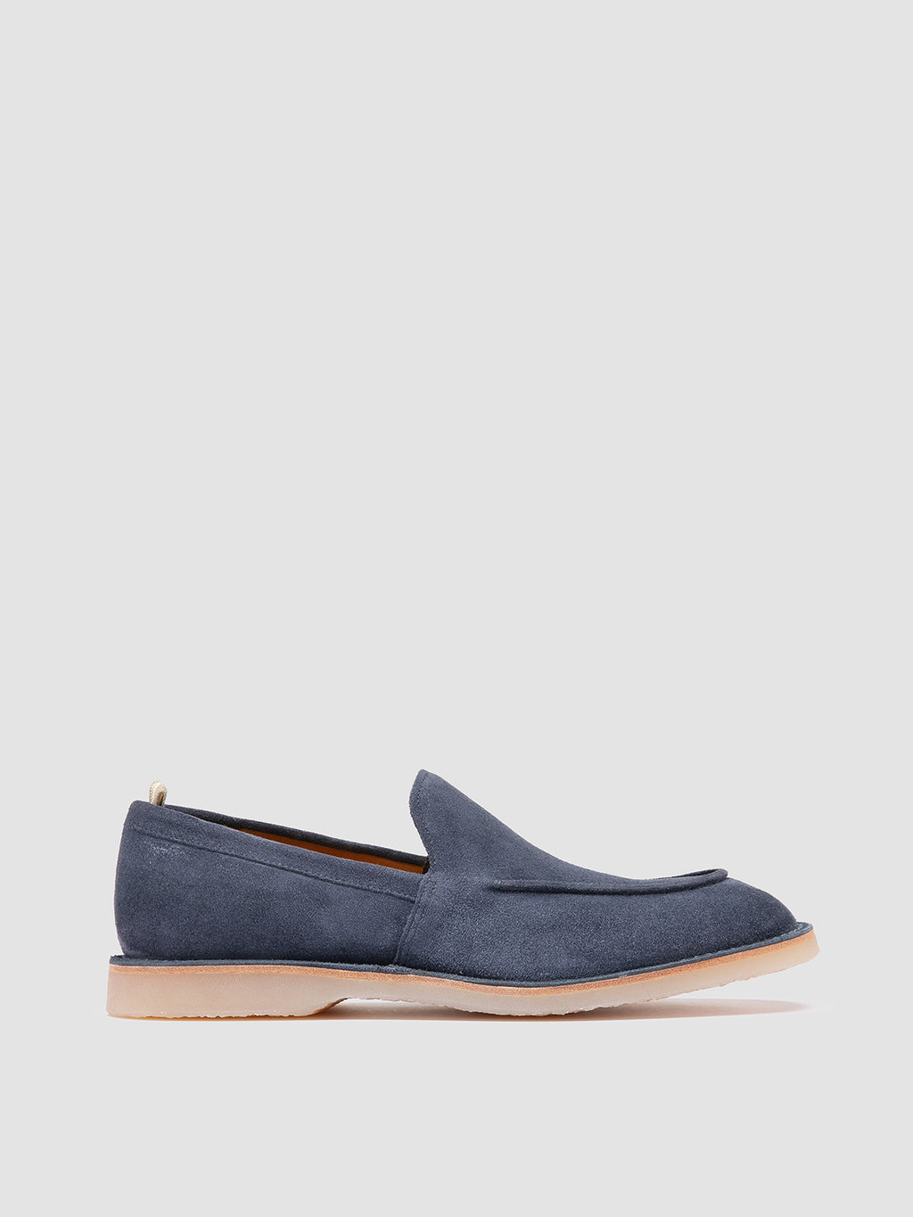 FLEXUS 001 -  Blue Suede Penny Loafers