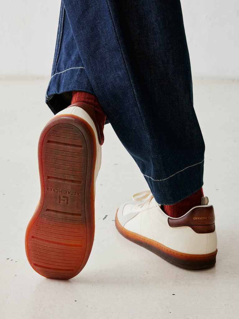 MILITIA 001 - White Leather Sneakers Officine Creative - 7