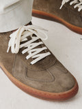 MILITIA 002 - Green Suede and Leather Sneakers Officine Creative - 7