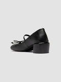 FLORE 009 - Black Leather Mary Jane Shoes Officine Creative - 4