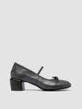 FLORE 009 - Black Leather Mary Jane Shoes Officine Creative - 1