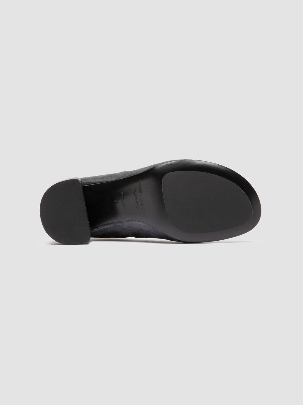 FLORE 009 - Black Leather Mary Jane Shoes Officine Creative - 5