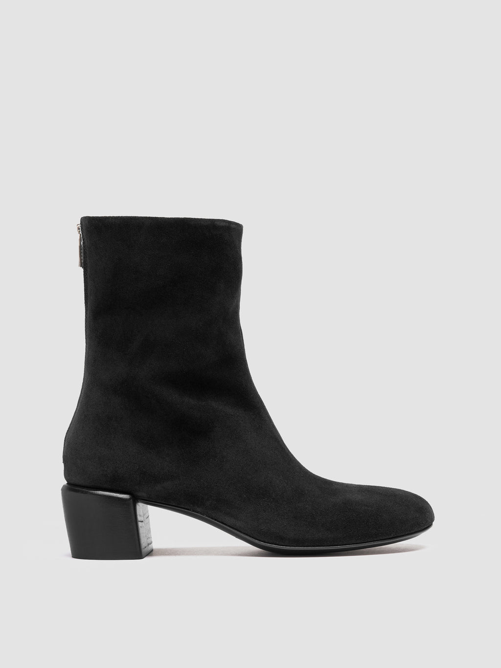 FLORE 012 - Black Suede Boots