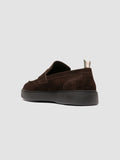 FRAME 001 - Brown Suede Penny Loafers Officine Creative - 4