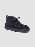 FRAME 002 - Blue Suede Chukka Boots - thumb image 3,side view