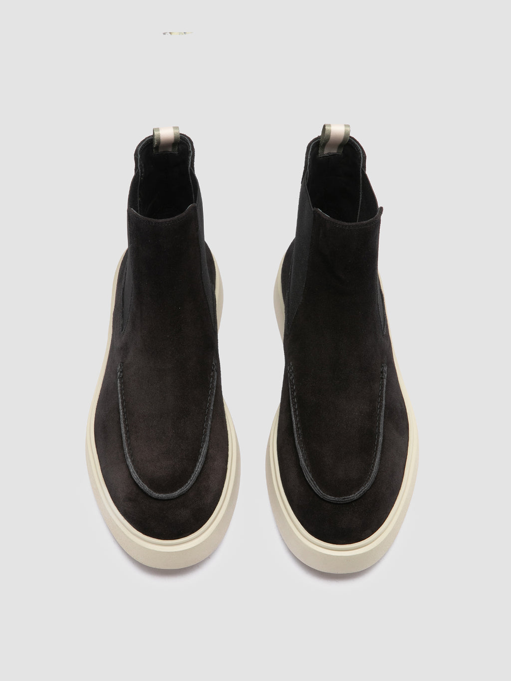 FRAME 003 - Black Suede Chelsea Boots Men Officine Creative - 2