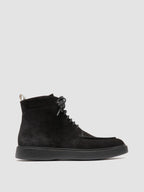 FRAME 004 - Black Suede Lace-up Boots Officine Creative - 1