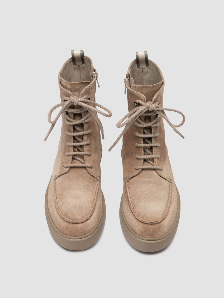 FRAME 108 - Taupe Suede Boots