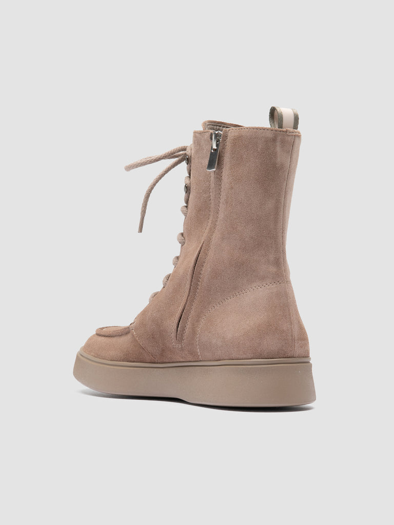FRAME 108 - Taupe Suede Boots