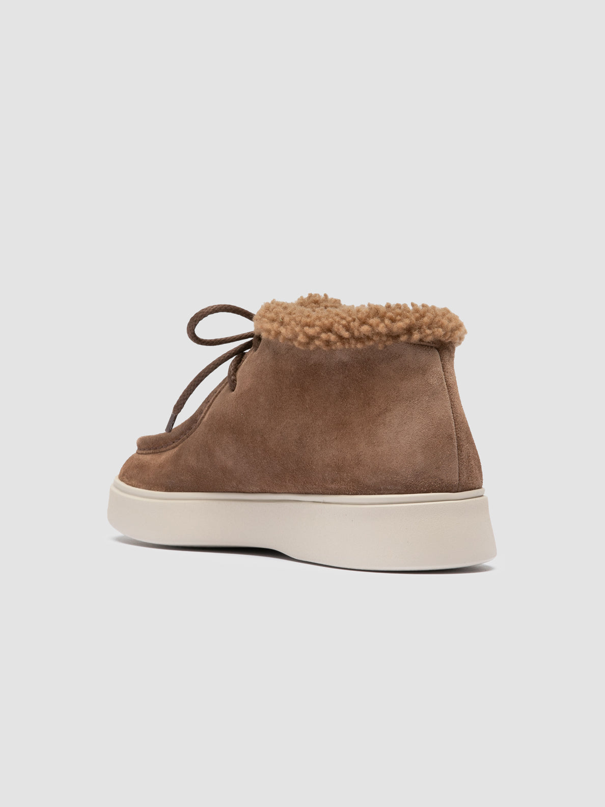 Women's Beige Suede Chukka Boots: FRAME 110 – Officine Creative
