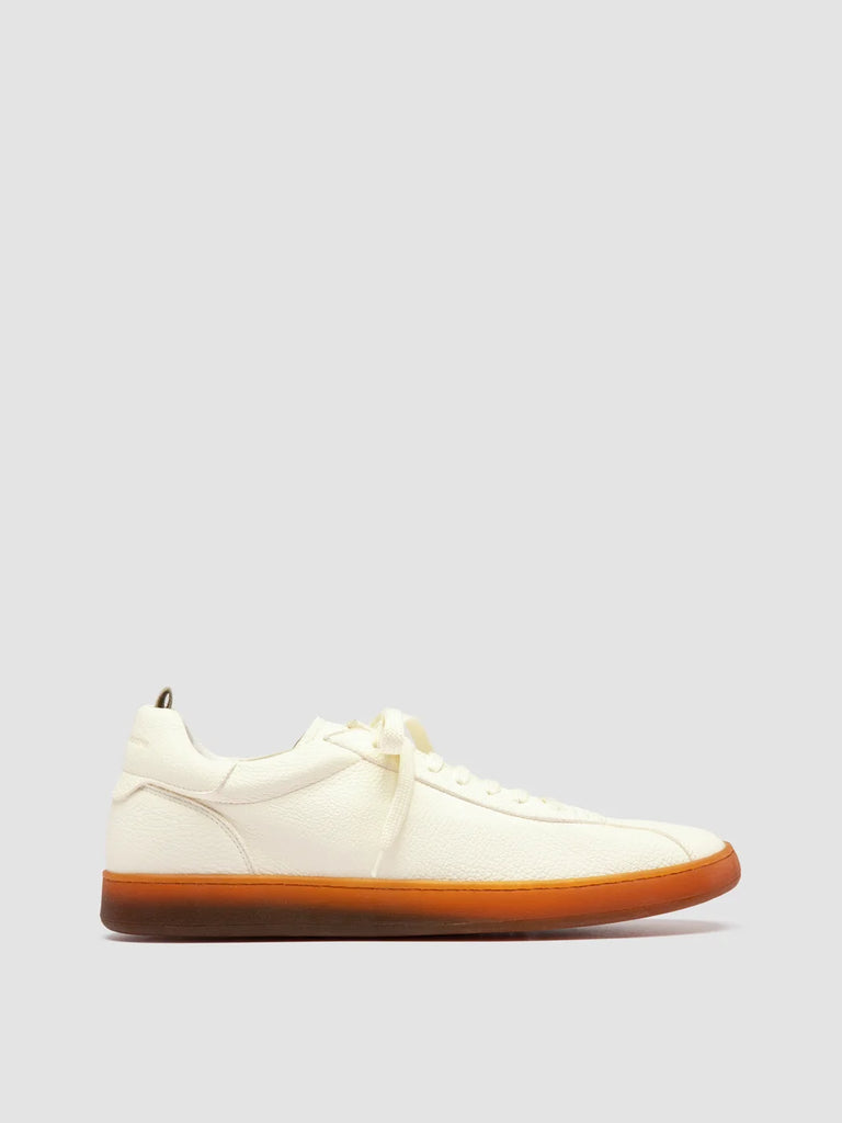 GINNASIO 001 - White Leather Sneakers
