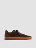 GINNASIO 001 - braune Low-Top-Sneakers aus Wildleder - thumb image 1,side view