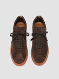 GINNASIO 001 - braune Low-Top-Sneakers aus Wildleder - thumb image 2,side view