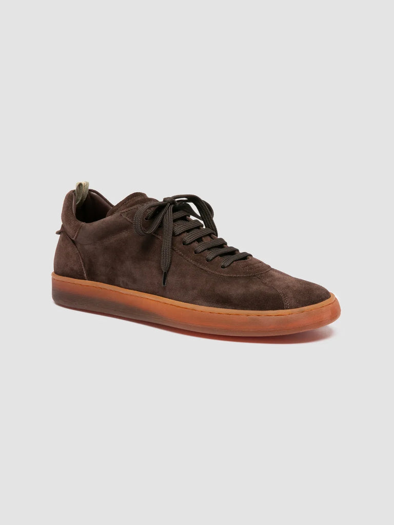 GINNASIO 001 - Brown Suede Sneakers