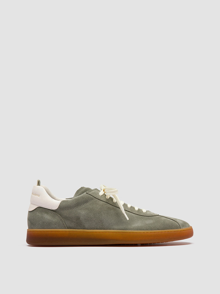 HALO 001 - Green Suede Sneakers