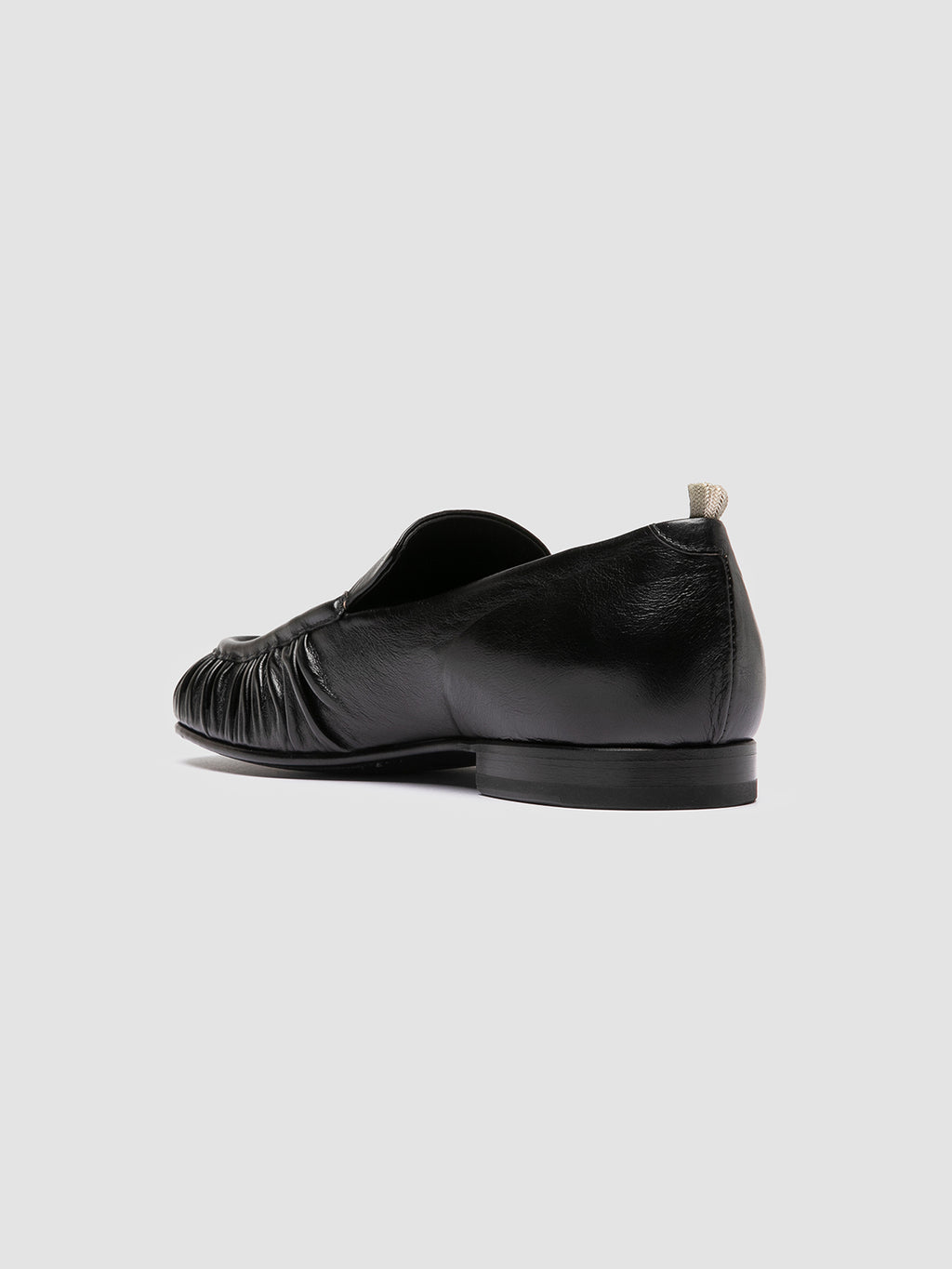 HARLEY 003 - Black Leather Loafers