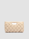 HELEN 026 Massive - Ivory Leather Clutch Bag