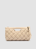 HELEN 026 Massive - Ivory Leather Clutch Bag