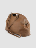 HELEN 05 - Brown Leather Clutch Bag