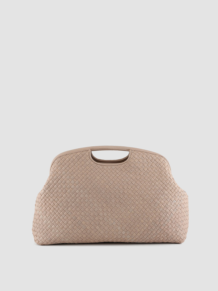 HELEN 09 – Clutch-Tasche aus roséfarbenem Leder