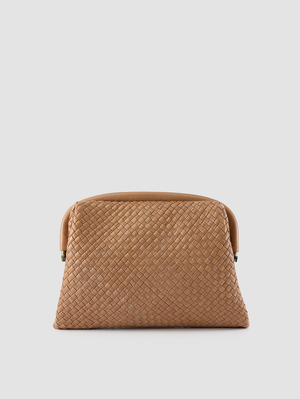 HELEN 11 Mignon - Brown Leather Clutch Bag