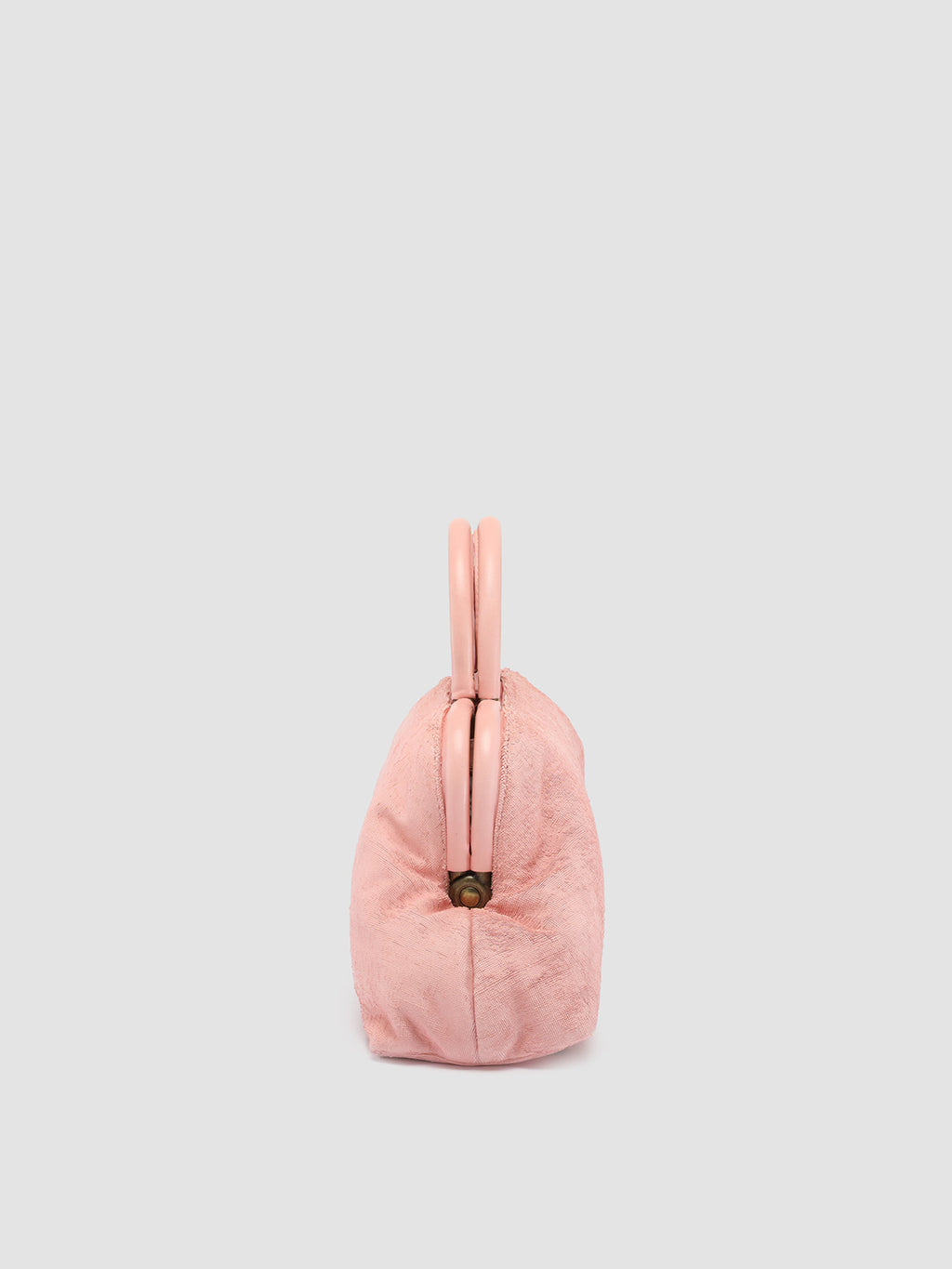 HELEN 19 – Roséfarbene Ledertasche mit Griff