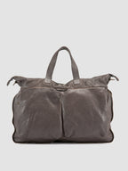 HELMET 046 - Grey Leather Briefcase