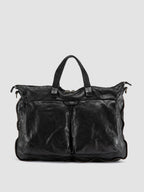 HELMET 046 - Black Leather Briefcase Officine Creative - 1