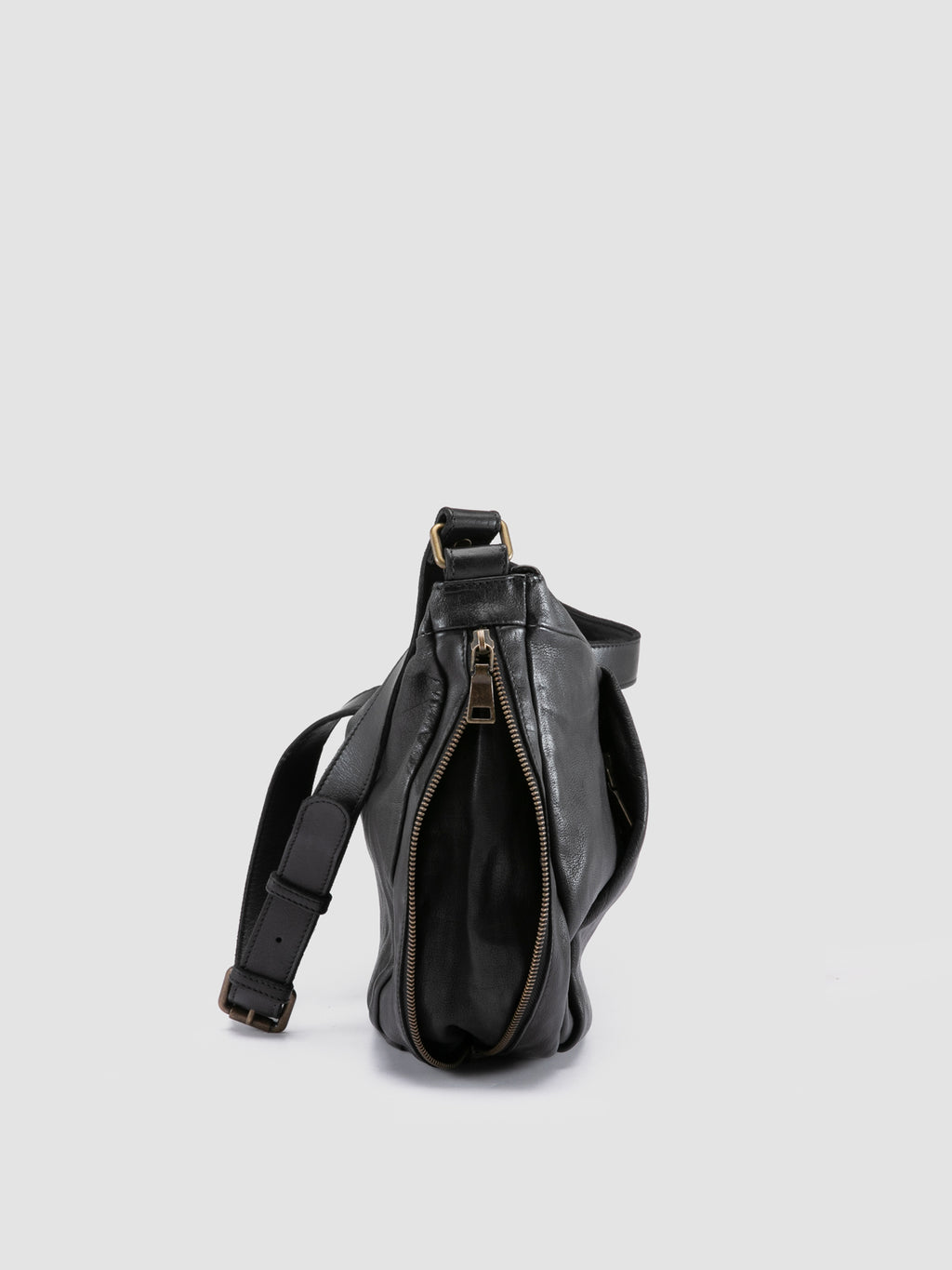 HELMET 50 - Black Leather Waist Belt