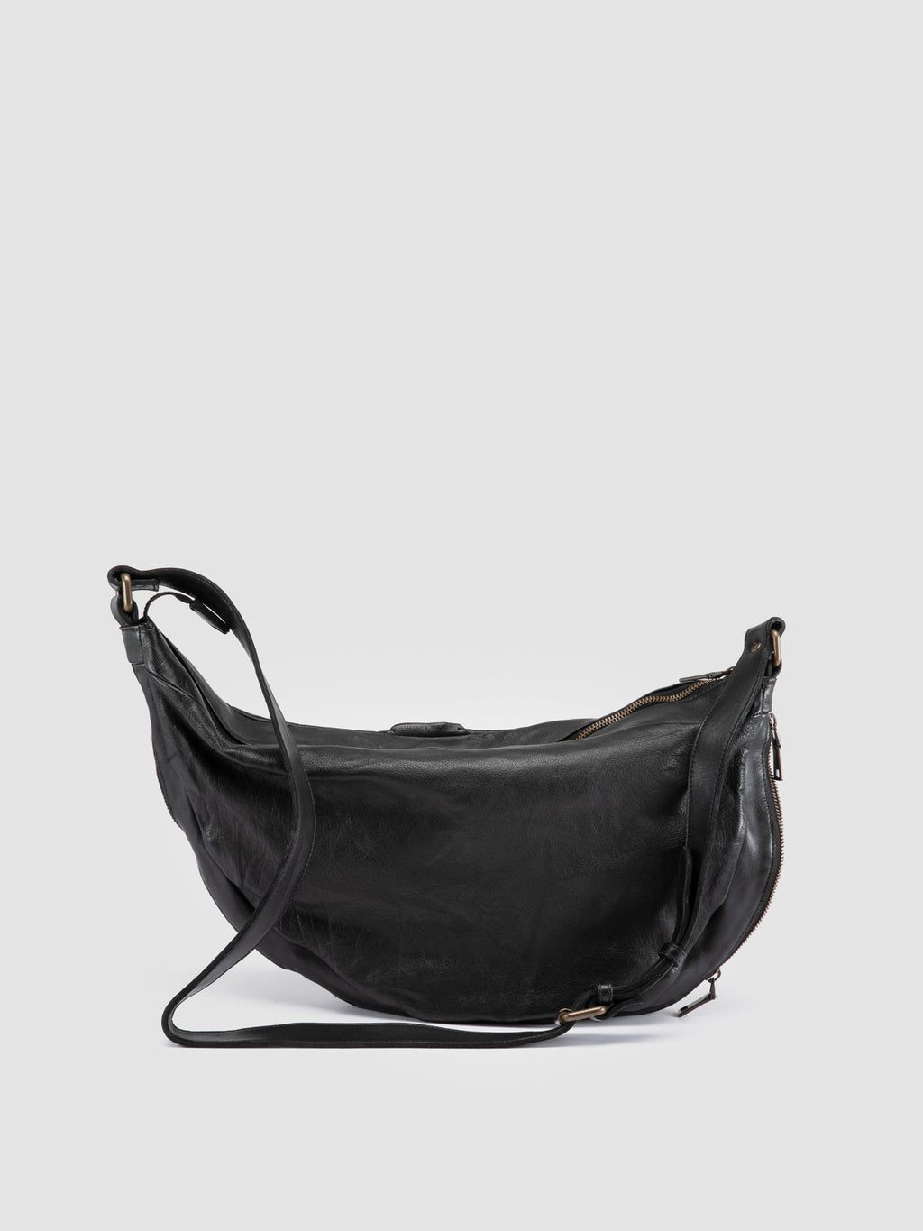 HELMET 50 - Black Leather Waist Belt