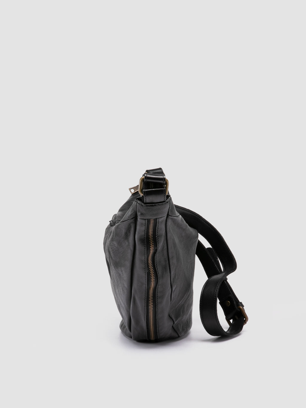 HELMET 50 - Black Leather Waist Belt