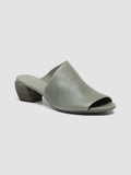 HELYETTE 016 - Green Leather Mules