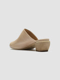 HELYETTE 016 - Taupe Leather Mules