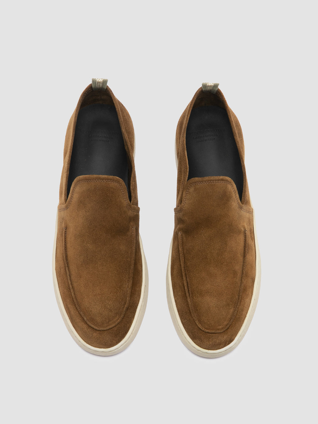 HERBIE 006 - Brown Suede Loafers Men Officine Creative - 2