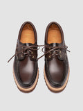 HERITAGE FLEXI 001 - Brown Leather Boat Shoes Officine Creative - 2