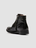 HIVE 005 - Black Leather Zipped Boots Men Officine Creative - 4