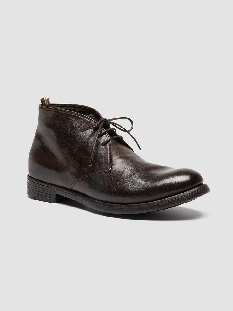 HIVE 050 - Brown Leather Chukka Boots men Officine Creative - 3