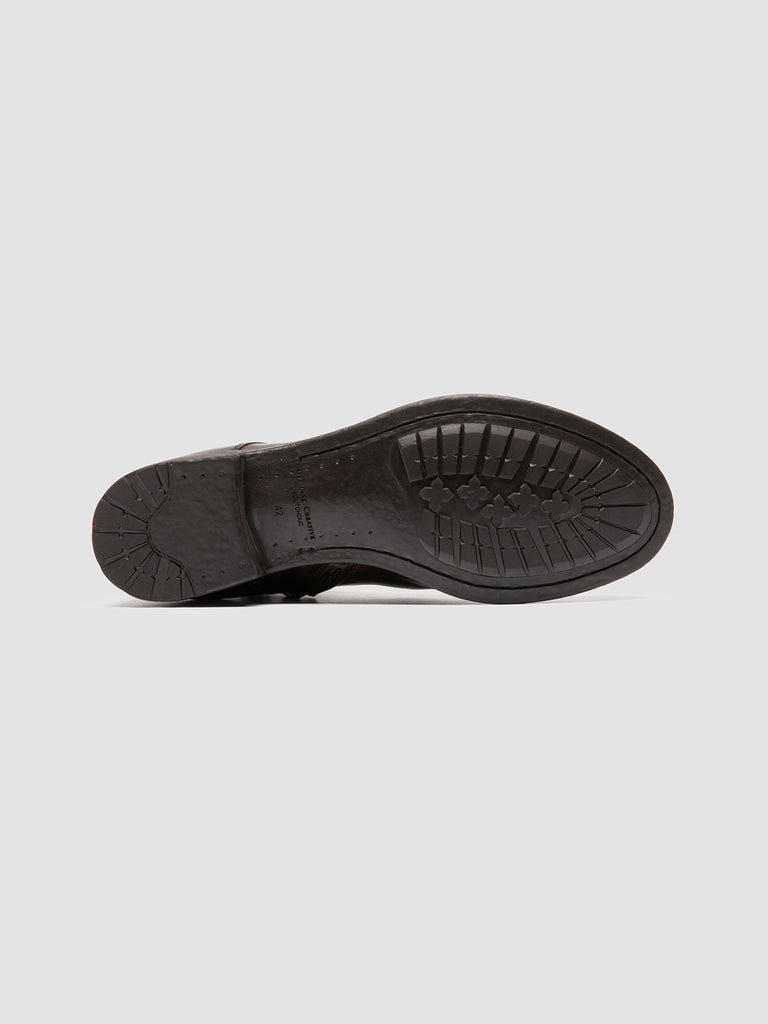 HIVE 051 - Brown Leather Zipped Boots Officine Creative - 5