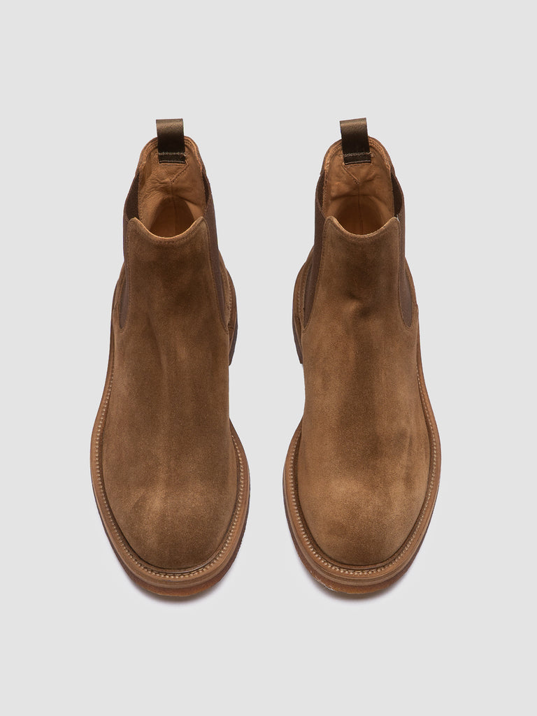 HOPKINS CREPE 121 - Brown Suede Chelsea Boots