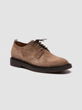 HOPKINS FLEXI 201 - Taupe Suede Derby Shoes Men Officine Creative - 3