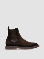 HOPKINS FLEXI 204 - Brown Suede Pull On Boots Officine Creative - 1