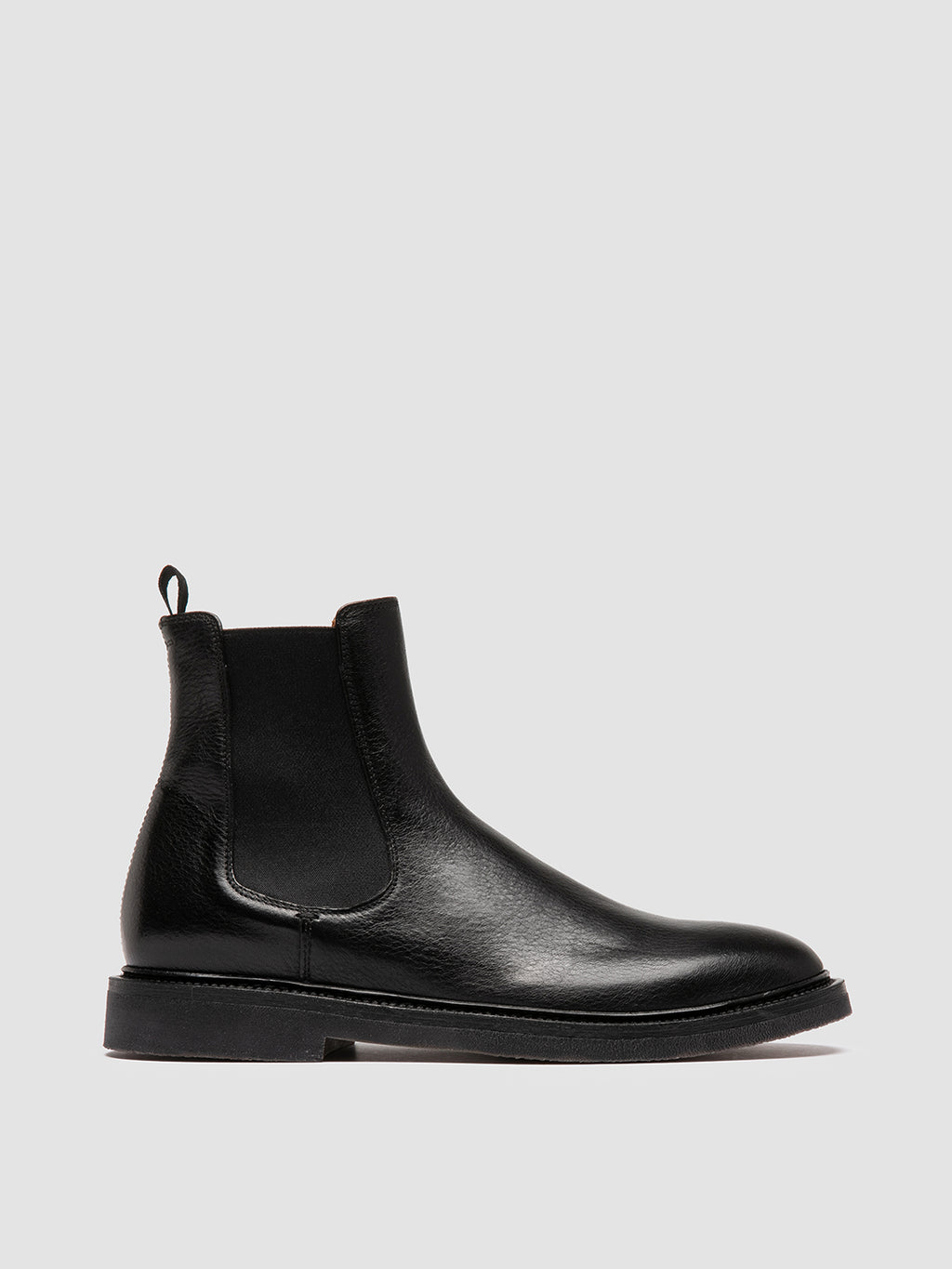 HOPKINS FLEXI 204 - Black Leather Chelsea Boots Men Officine Creative - 1